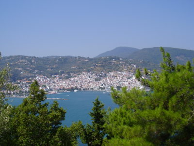 Hlavní město Skopelos