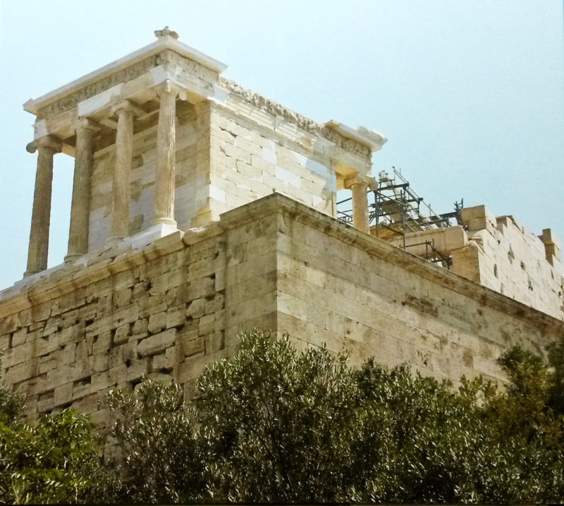 Chrámek bohyně Athény-Niké na Akropoli