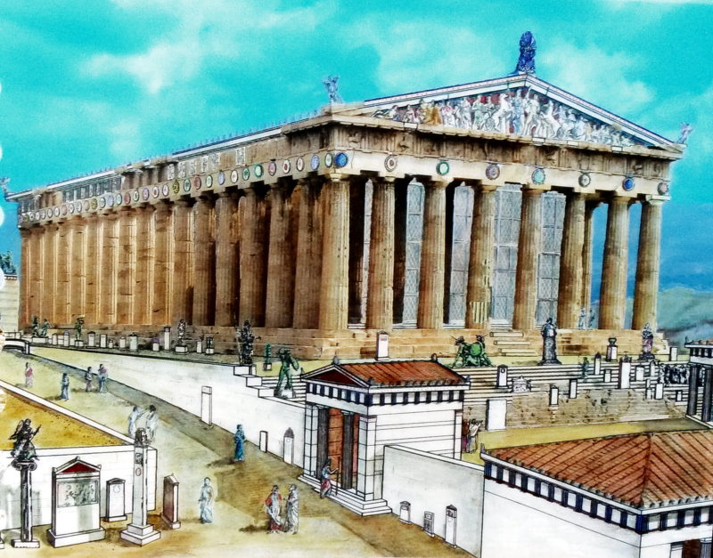 Parthenon II.: Výzdoba chrámu