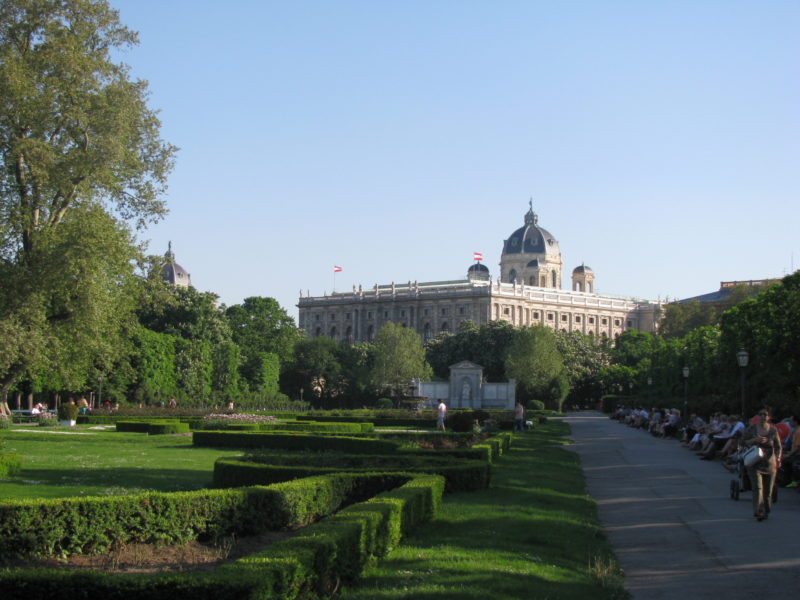 Veřejné parky v centru Vídně