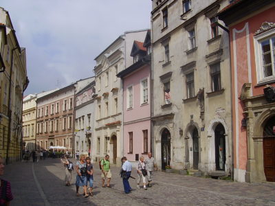 Ulice Kanonicza v Krakově